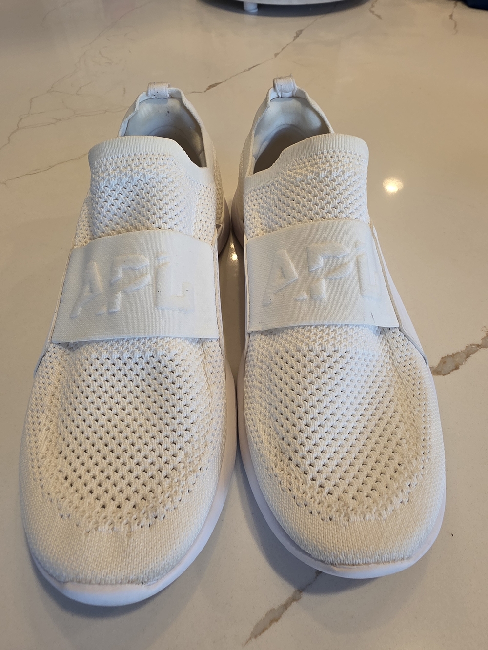 APL TechLoom Bliss Slip-On Unisex Sneakers in White